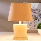 Лампа настольная 03000 1хЕ14 15 Вт бежевый 20×28.5×11 см RISALUX - Фото 2