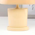 Лампа настольная 03000 1хЕ14 15 Вт бежевый 20×28.5×11 см RISALUX - Фото 5