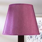 Лампа настольная 62104 1хЕ27 15Вт фиолетовый d=22 см, h=34,5 см RISALUX - Фото 4