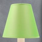 Лампа настольная RISALUX «92204», 1хЕ14 15 Вт, жемчуг/зеленый, d=18 см, h=28.5 см 5183740