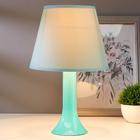 Лампа настольная 13204 1хЕ27 15Вт бирюзовый d=22 см, h=34,5 см RISALUX - фото 36410293