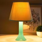 Лампа настольная 13204 1хЕ27 15Вт бирюзовый d=22 см, h=34,5 см RISALUX - фото 36410294