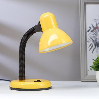 Лампа настольная светодиодная 8Вт LED 750Лм 14xSMD2835 шнур 1,5м желтый