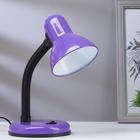 Лампа настольная светодиодная 8Вт LED 750Лм 14xSMD2835 шнур 1,5м фиолетовый - Фото 1