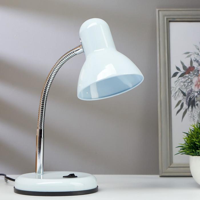 Лампа настольная светодиодная 8Вт LED 750Лм 14xSMD2835 шнур 1,5м белый - Фото 1