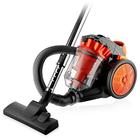 Пылесос BRAYER BR4201, 2200/400 Вт, 3 л, HEPA-фильтр, чёрно-оранжевый - Фото 1