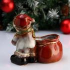 Кашпо "Снеговик", 19*13*18см - Фото 3