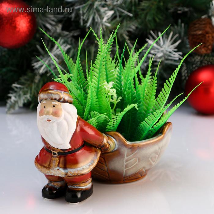 Кашпо "Новый год" микс, 20*13*13 см - Фото 1