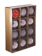 Ёлочные игрушки «Глория», шары новогодние, d=6 см, набор 12 шт. 4962733