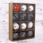 Ёлочные игрушки «Мерида», шары новогодние, d=6 см, набор 12 шт. - Фото 2