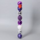 Ёлочные игрушки «Джина», шары новогодние, d=6 см, набор 8 шт., МИКС - Фото 2