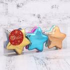 Ёлочные игрушки, набор 6 шт. «Зимнее волшебство. Звёздочка глянец» пластик, 7 см ассорти - Фото 2