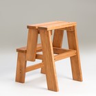 Табурет-стремянка, лакированный, 40×49×51см - Фото 2