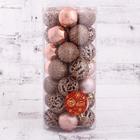 Ёлочные игрушки «Феерия», шары новогодние, d=4 см, набор 35 шт. - Фото 2