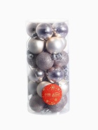 Ёлочные игрушки «Классическое ассорти», шары новогодние, набор 24 шт., d=4 см - Фото 8