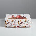 Упаковка для кондитерских изделий «Present», 20 х 17 х 6 см, Новый год - Фото 2