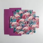 Коробка подарочная складная, упаковка, «Фламинго», 21 х 15 х 7 см - Фото 6