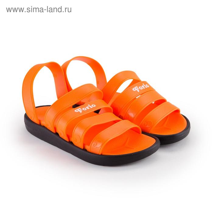 Сандалии Forio, цвет оранжевый, размер 39 - Фото 1