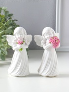 Фигурка полистоун «Белоснежный ангел-девочка с охапкой роз», 14×7.5×7 см, МИКС - Фото 6