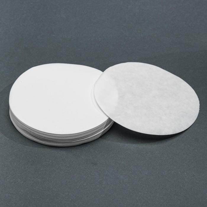 Фильтры d=125 мм, белая лента, марка ФС, средней фильтрации, набор 100 шт. - Фото 1