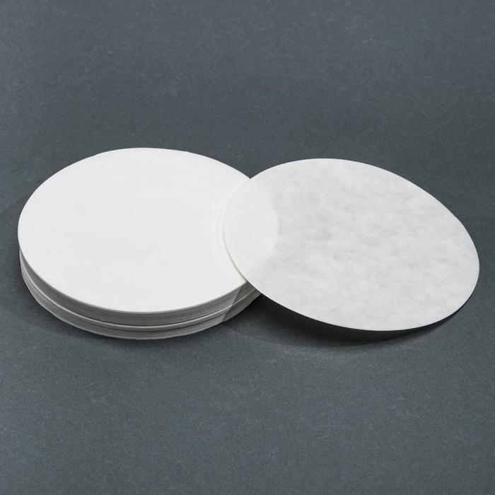 Фильтры d 125 мм, синяя лента, марка ФМ, медленной фильтрации, набор 100 шт - Фото 1