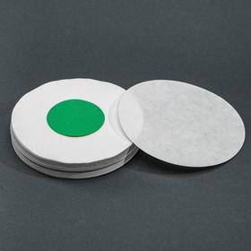 Фильтры d 125 мм, зелёная лента, марка ФММ, очень медленной фильтрации, набор 100 шт