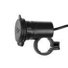УЦЕНКА Зарядное устройство USB, на руль мотоцикла,5В - 2.1А, для сети 9-24В, провод 110 см - Фото 4