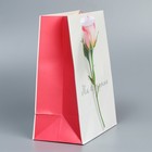 Пакет подарочный ламинированный вертикальный, упаковка, «Ты прекрасна», MS 18 х 23 х 10 см - Фото 2
