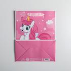 Пакет подарочный ламинированный вертикальный, упаковка, My darling pony, MS 18 х 23 х 10 см - фото 21098550