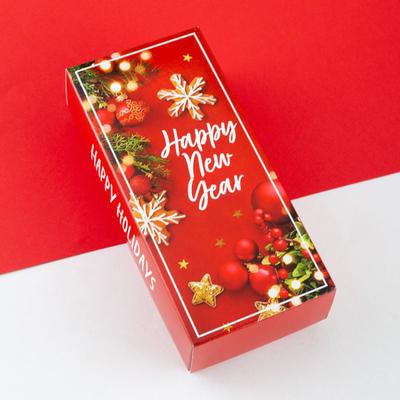 Носки женские новогодние KAFTAN Happy holidays размер 36-40 (23-25 см), набор 5 пар