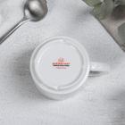 Чашка фарфоровая кофейная BISTRO, 100 мл, 9х6,6х4,3 см - Фото 3
