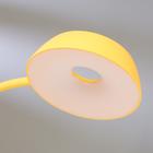 Лампа настольная 1674/1YL LED 3Вт  USB АКБ желтый 11,5х9х42 см 5091597