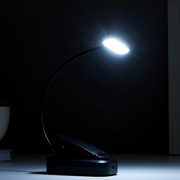 Светильник 16108/1 LED USB черный 5,3х8,2х22,5 см RISALUX - фото 1908579722