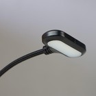 Лампа настольная RISALUX 16108/1, светодиодная, на прищепке, USB, чёрная, 5.3×8.2×22.5 см - Фото 6