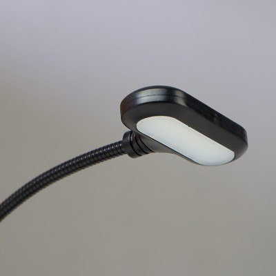 Светильник 16108/1 LED USB черный 5.3×8.2×22.5 см RISALUX