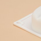 Форма для муссовых десертов и выпечки Доляна «Кофейные зёрна», силикон, 28,5×17×2,5 см, 6 ячеек (8×6 см), цвет белый - Фото 5