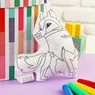 Игрушка-раскраска «Собачка»(без маркеров) в пакете - Фото 2