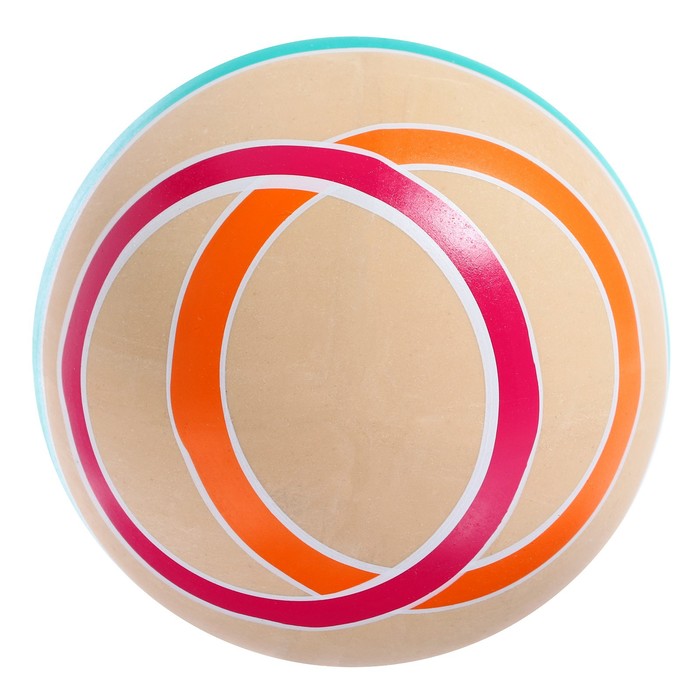 Мяч диаметр 100 мм, Эко, ручное окрашивание - фото 1877622938