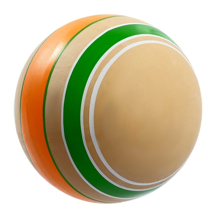 Мяч диаметр 100 мм, Эко, ручное окрашивание - фото 1877622940