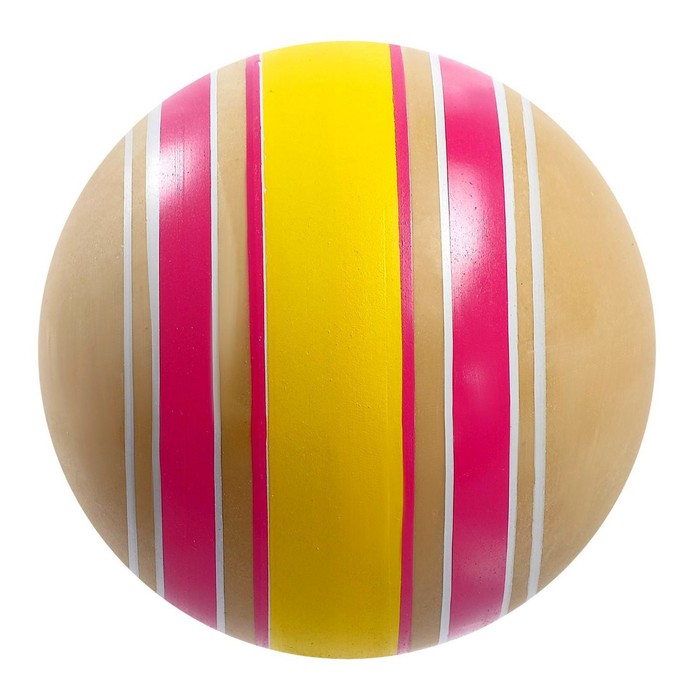 Мяч диаметр 100 мм, Эко, ручное окрашивание - фото 1901272318
