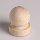 Ручка деревянная «Комод. Шкаф», h=45 мм, d=37 мм - Фото 3