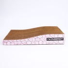 Когтеточка из картона I`M PURRFECT, 19 х 37 см - Фото 5