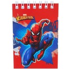 Блокнот А7 32 л на гребне Человек-паук Супергерой - фото 9762330