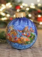 Набор из 2-х ёлочных шаров d=10 см «Зимняя сказка» - Фото 2