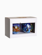 Набор из 2-х ёлочных шаров d=10 см «Зимняя сказка» 5182801