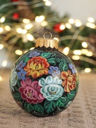 Набор из 4-х ёлочных шаров d=10 см «Блики счастья» - Фото 4