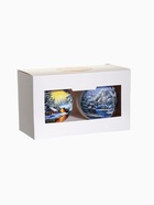 Набор из 2-х ёлочных шаров d=10 см «Дивный лес» 5182806