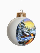 Набор из 2-х ёлочных шаров d=10 см «Дивный лес» 5182806