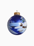 Набор из 4-х ёлочных шаров d=8 см «Зимняя композиция» - фото 59319695