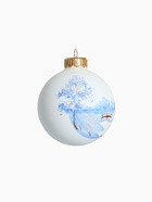 Набор из 4-х ёлочных шаров d=8 см «Зимняя композиция» - фото 59319687